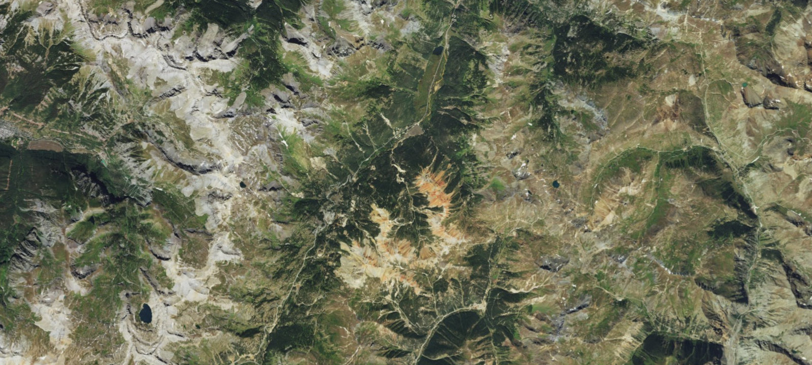 Map of Dispersed Camping Area