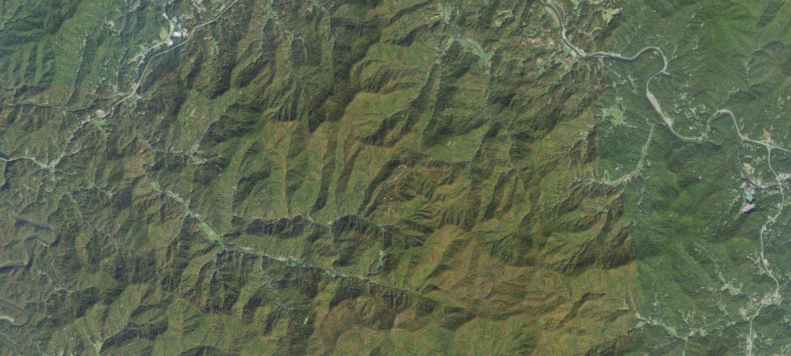 Map of Cheoah Point Cabin 2