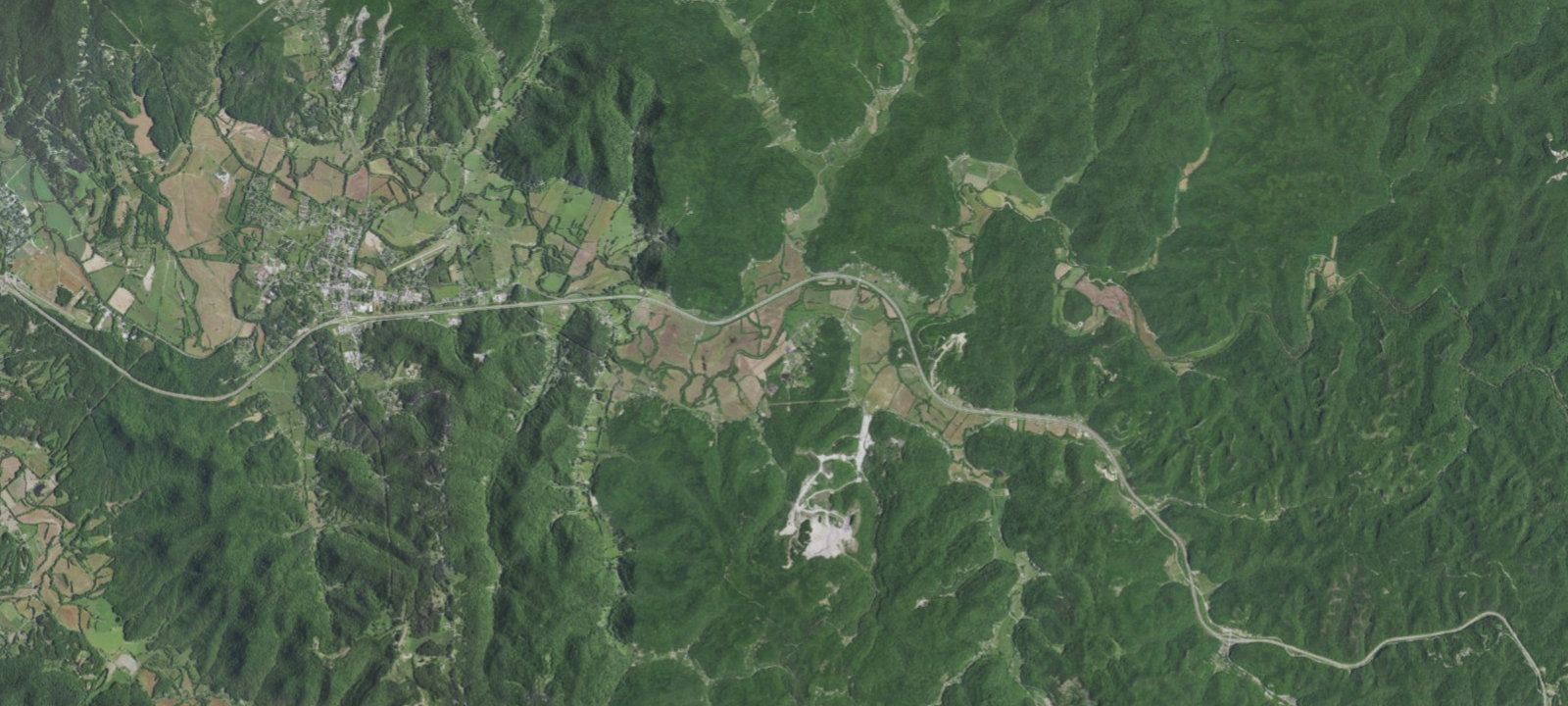 Map of Callie's Lake and Campground