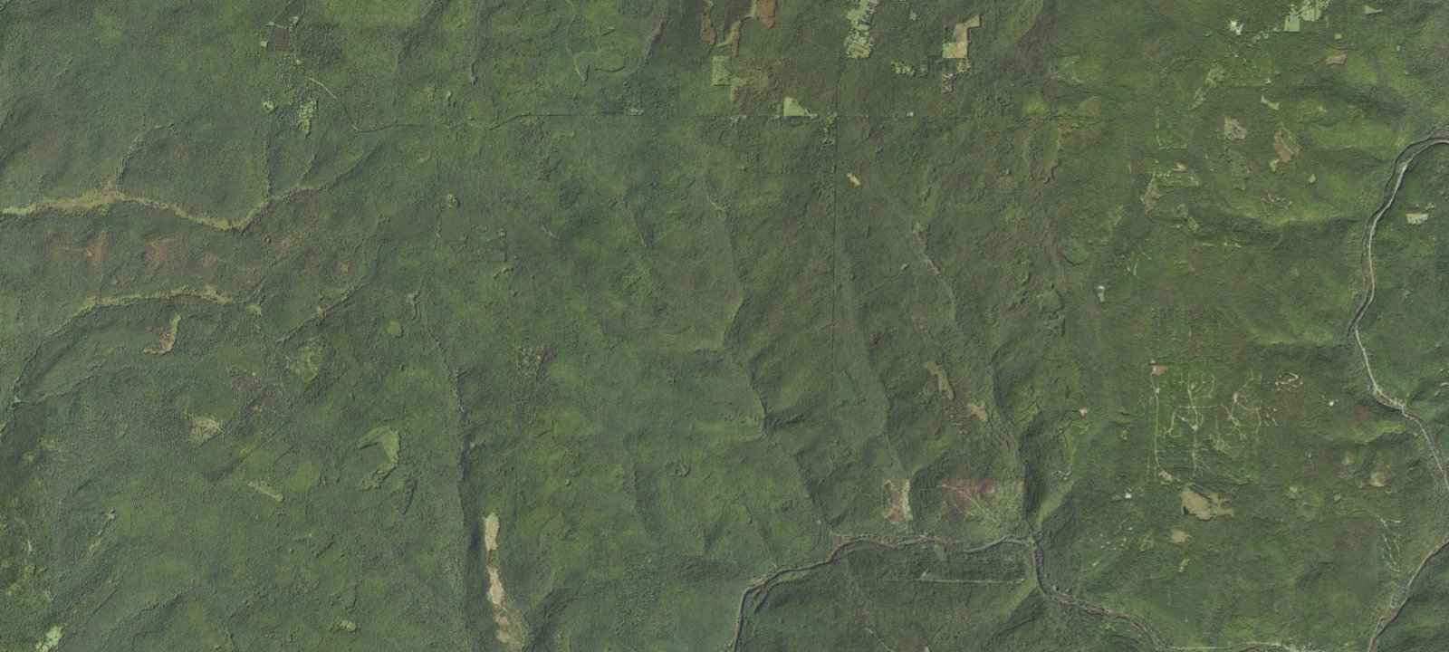 Map of Triple Forks West Campsites