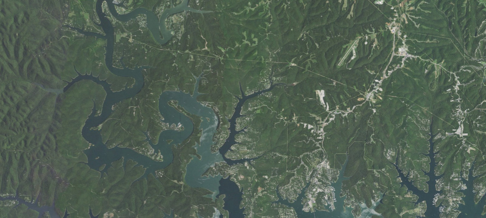 Map of Aunts Creek