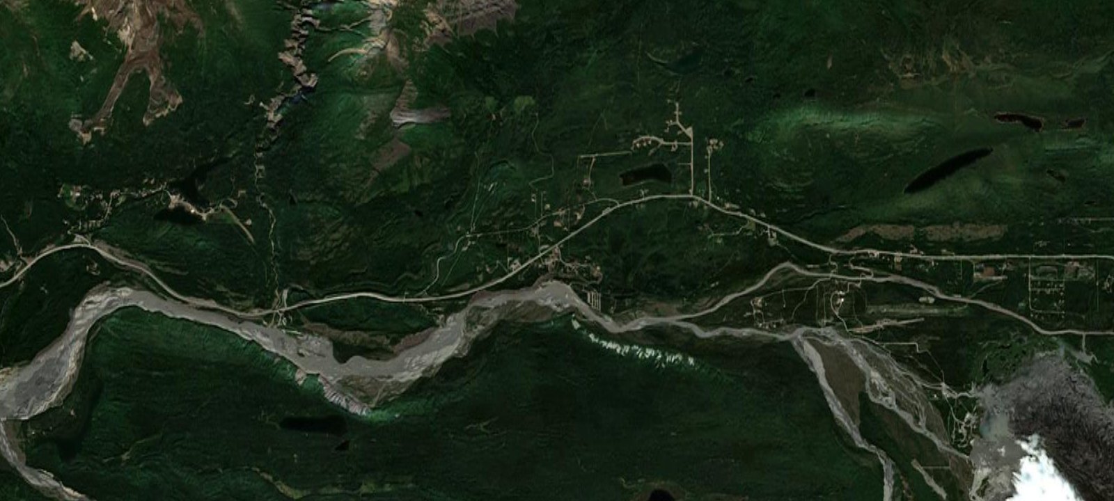 Map of Glacier View RV Park