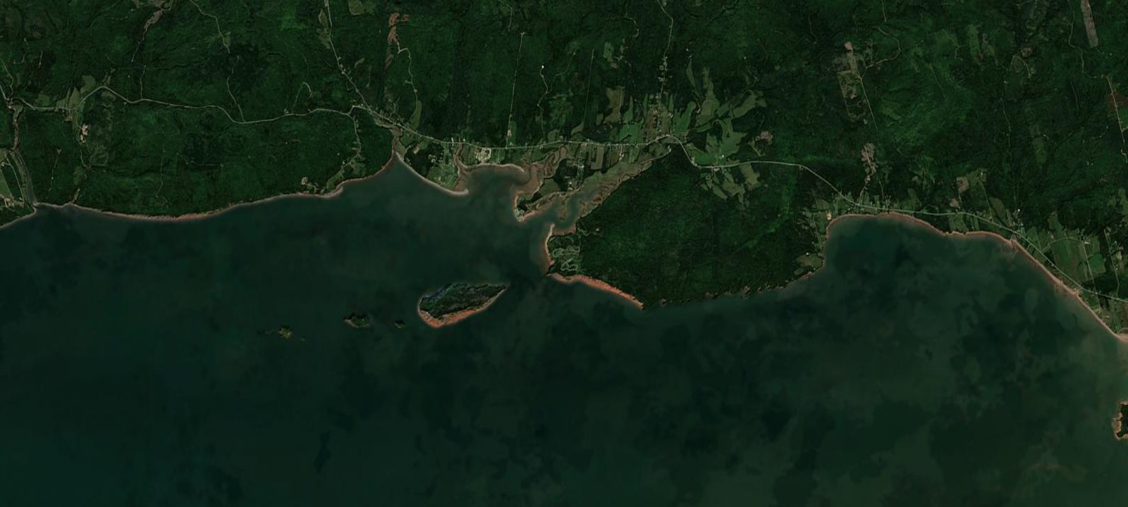Map of Five Islands Provincial Park - Campground A