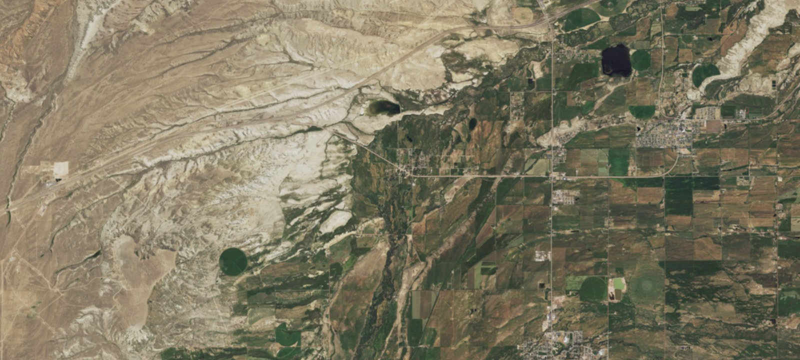 Map of Fort Bridger RV Camp