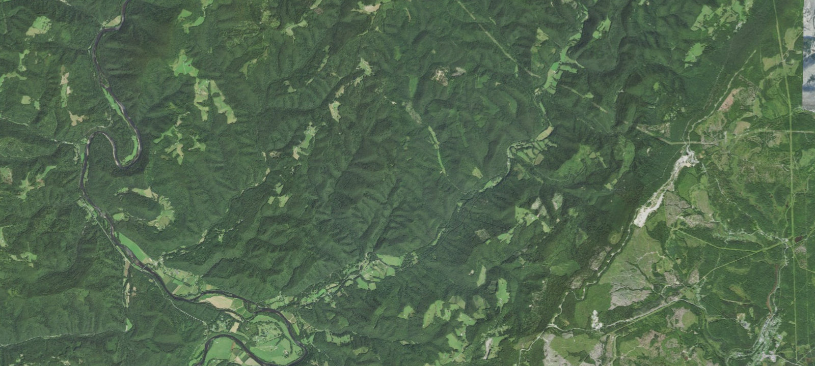 Map of Mikes Run Shelter