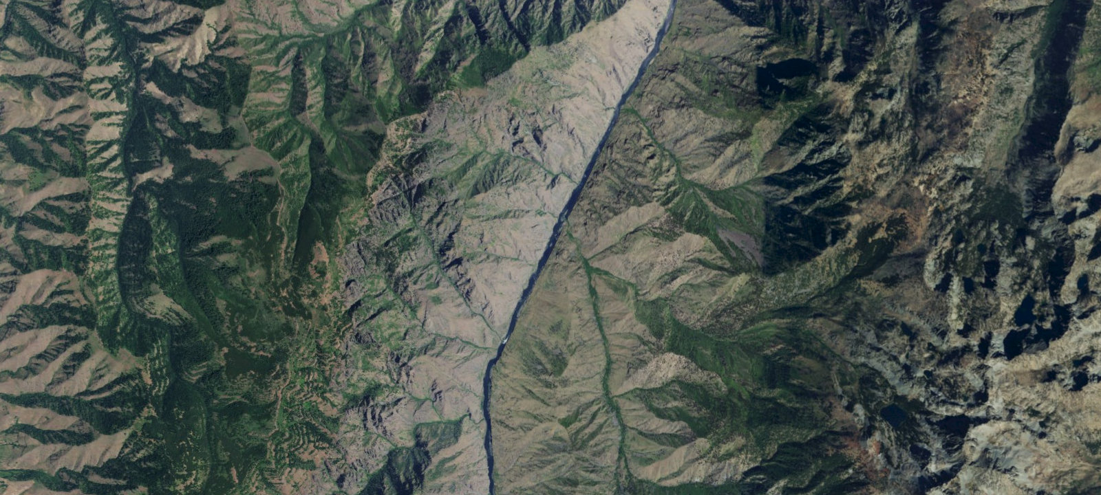 Map of Rocky Bar Campsite