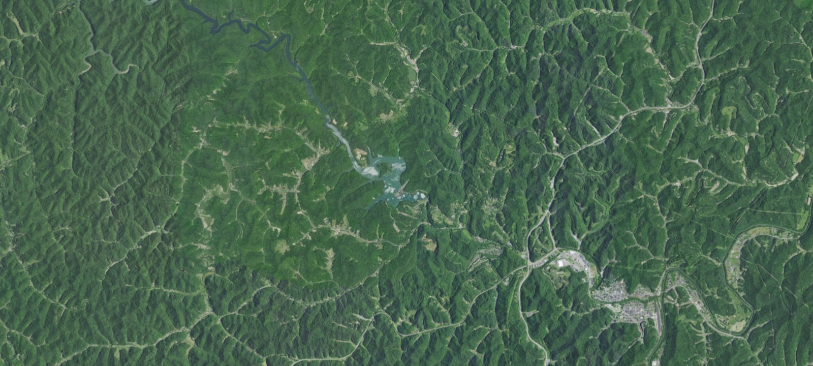 Map of Paintsville Lake State Park