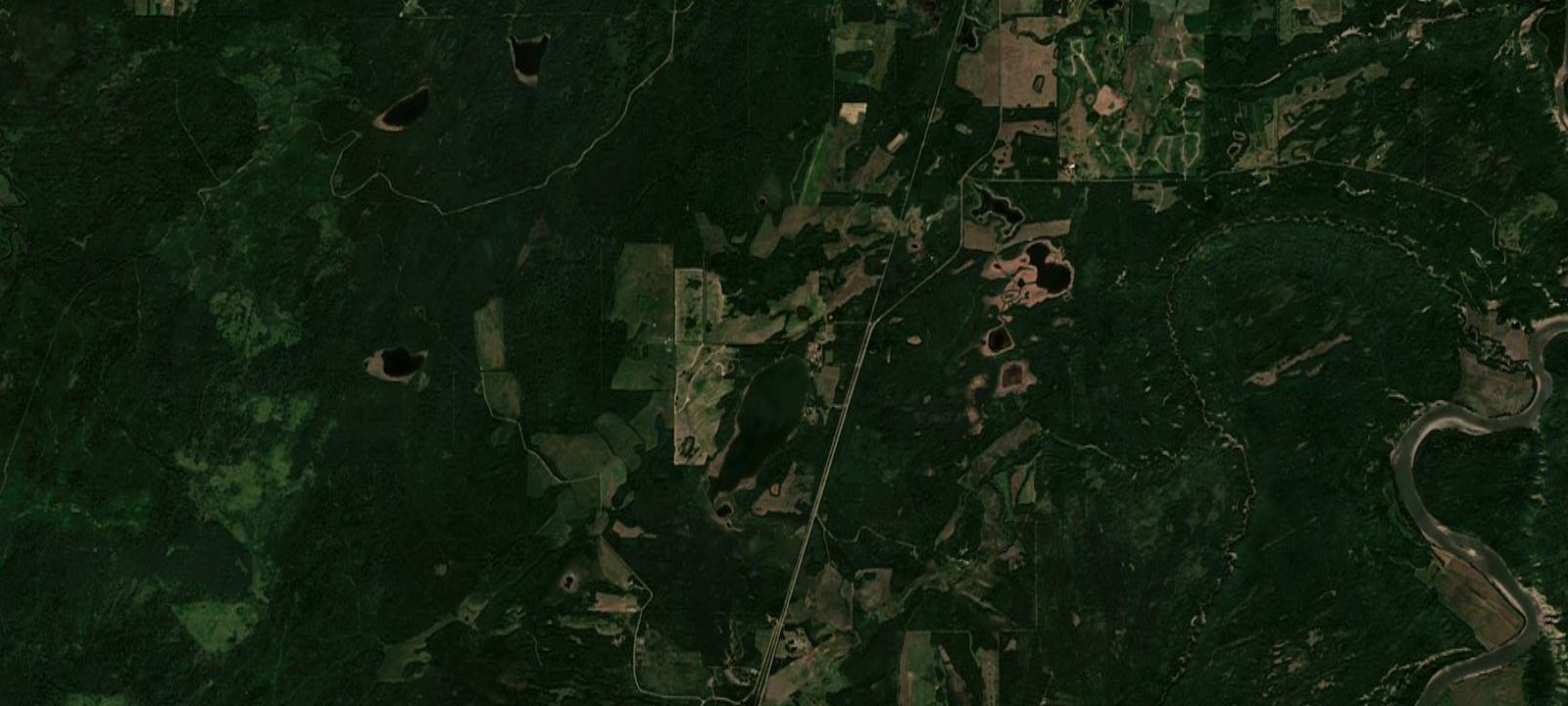 Map of Big Lake Recreation Site