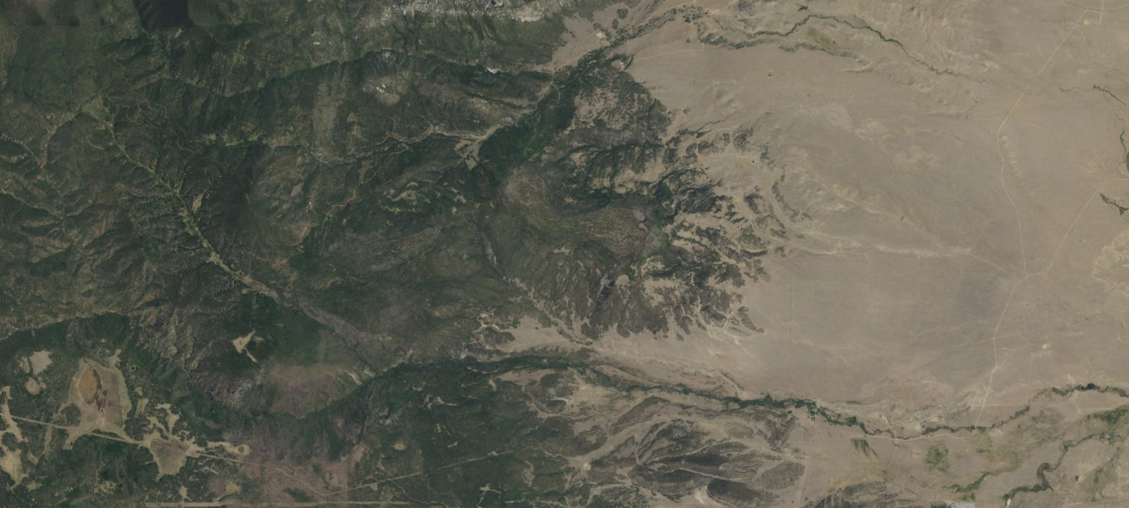 Map of Toothache Springs Camp