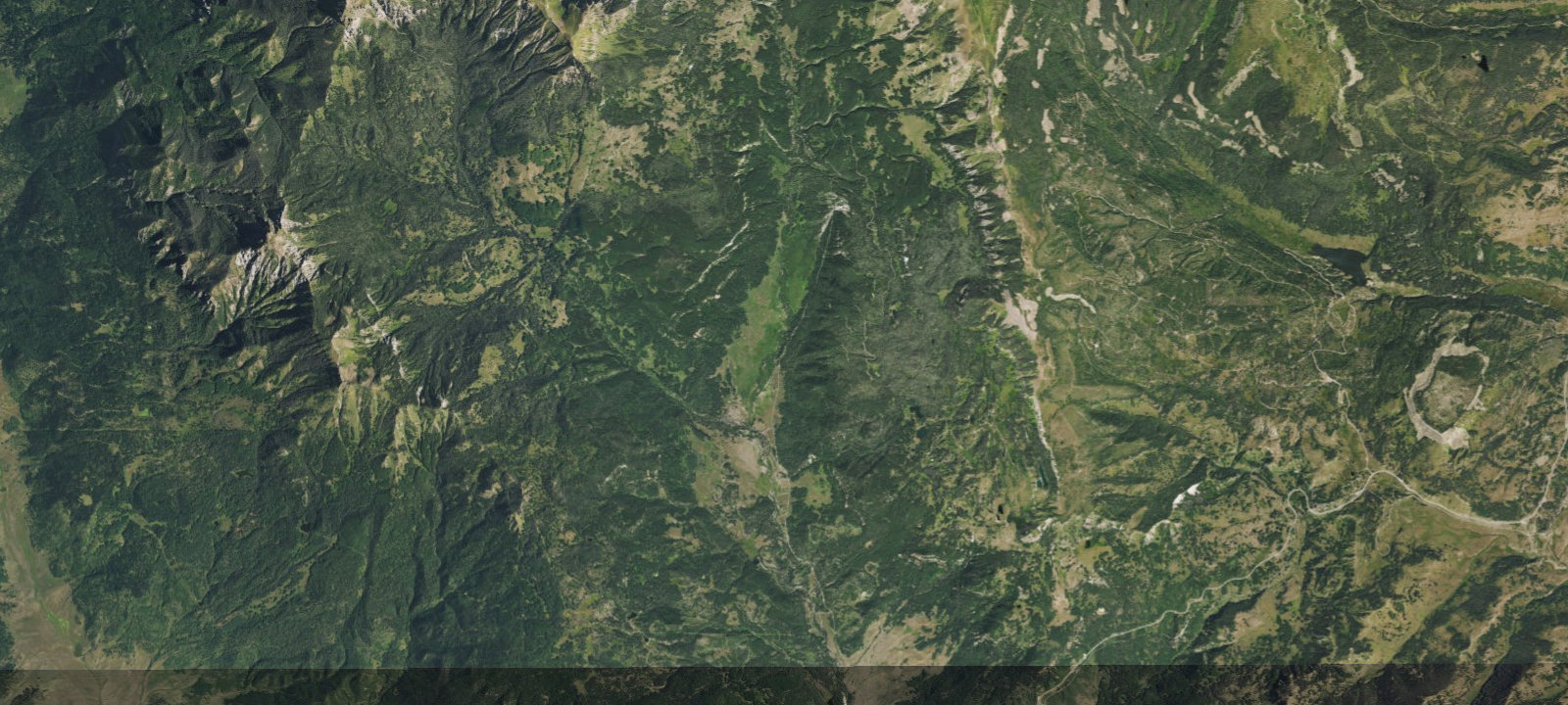 Map of Dispersed Camping