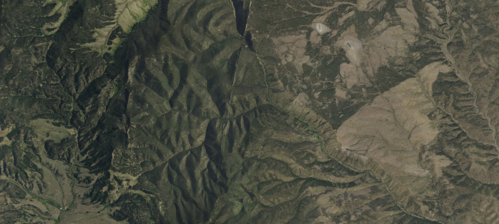 Map of Greenwood Canyon Camp