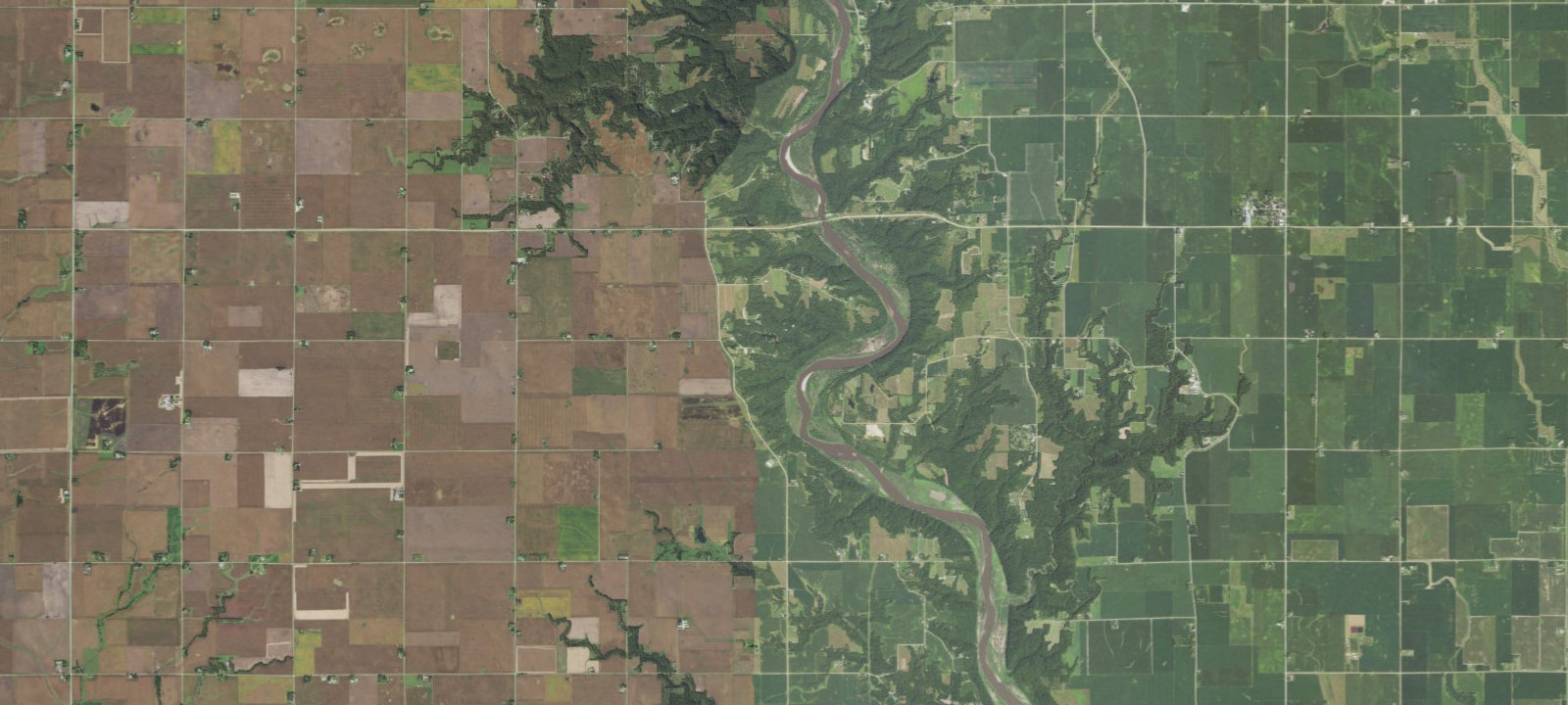 Map of Pawnee