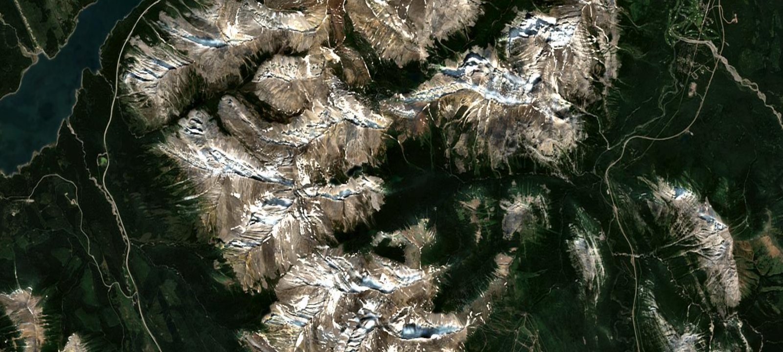 Map of Lillian Lake Backcountry Campground