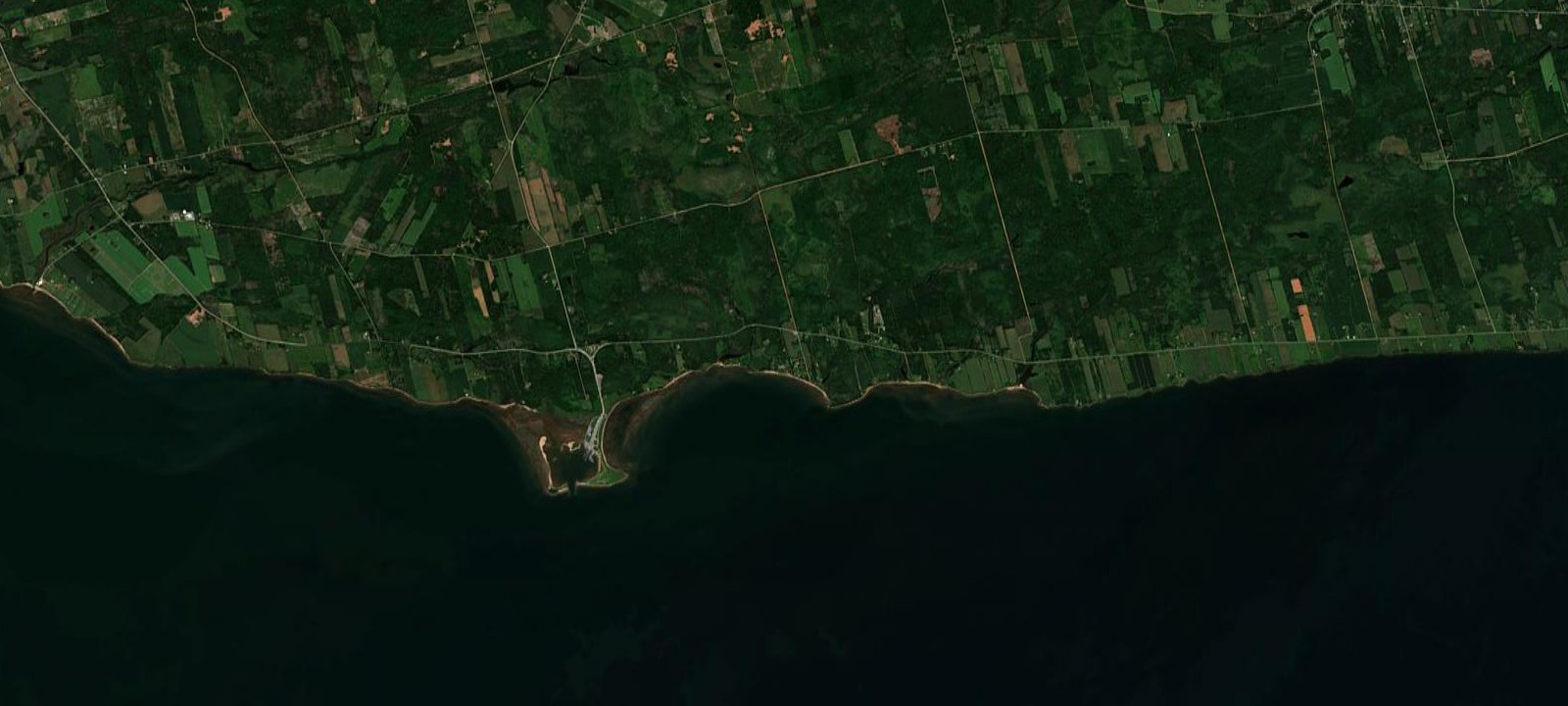 Map of Northumberland Provincial Park