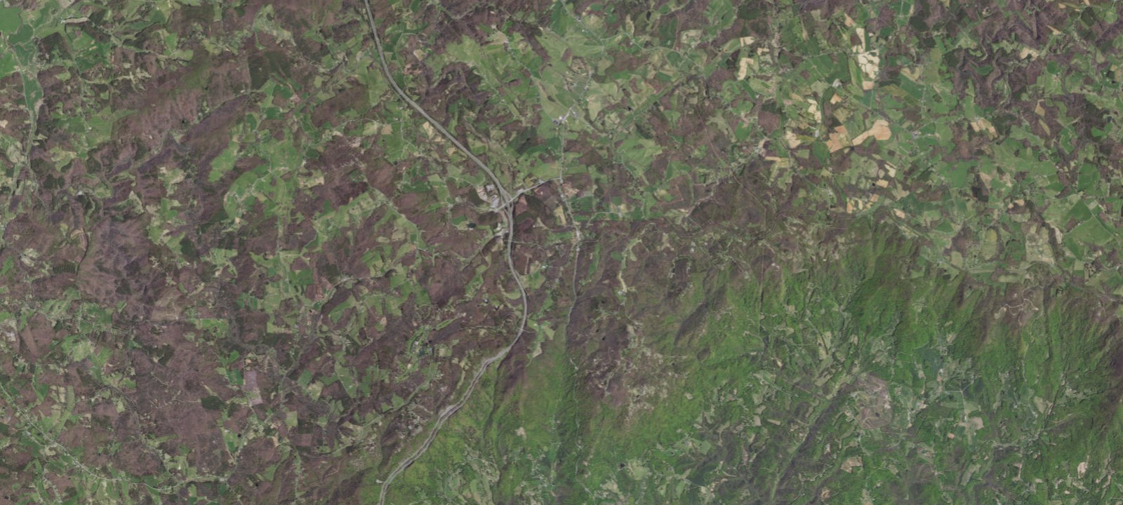 Map of Fancy Gap / Blue Ridge Parkway KOA Journey