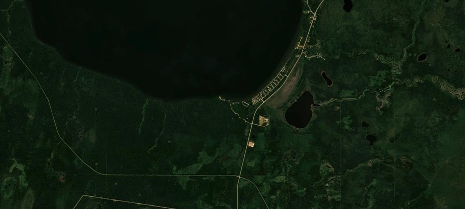 Map of Calling Lake