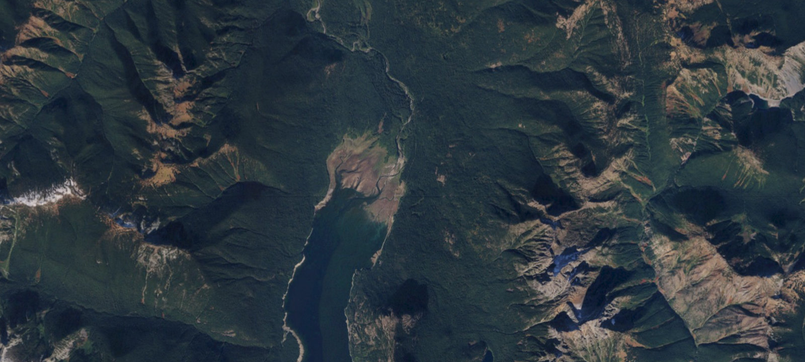 Map of Ross Lake Campground