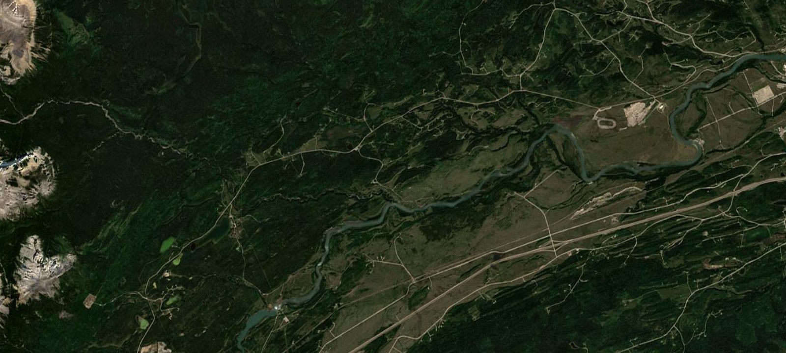 Map of Stoney Park Campgrounds