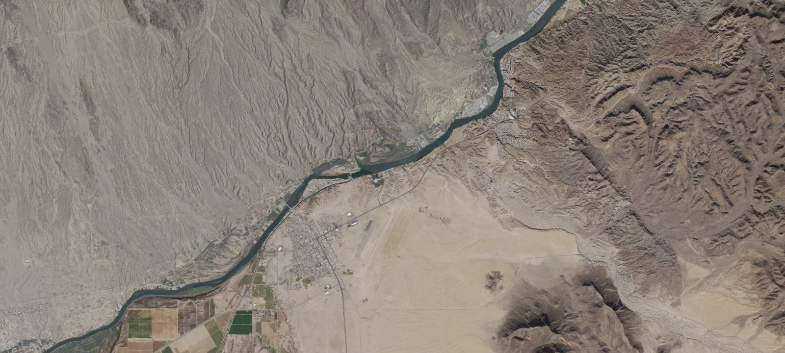 Map of Blue Water RV Park