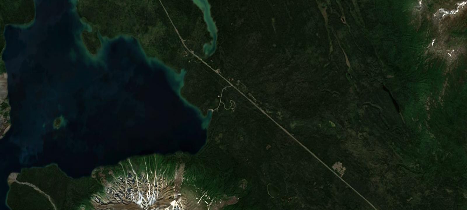 Map of Kathleen Lake