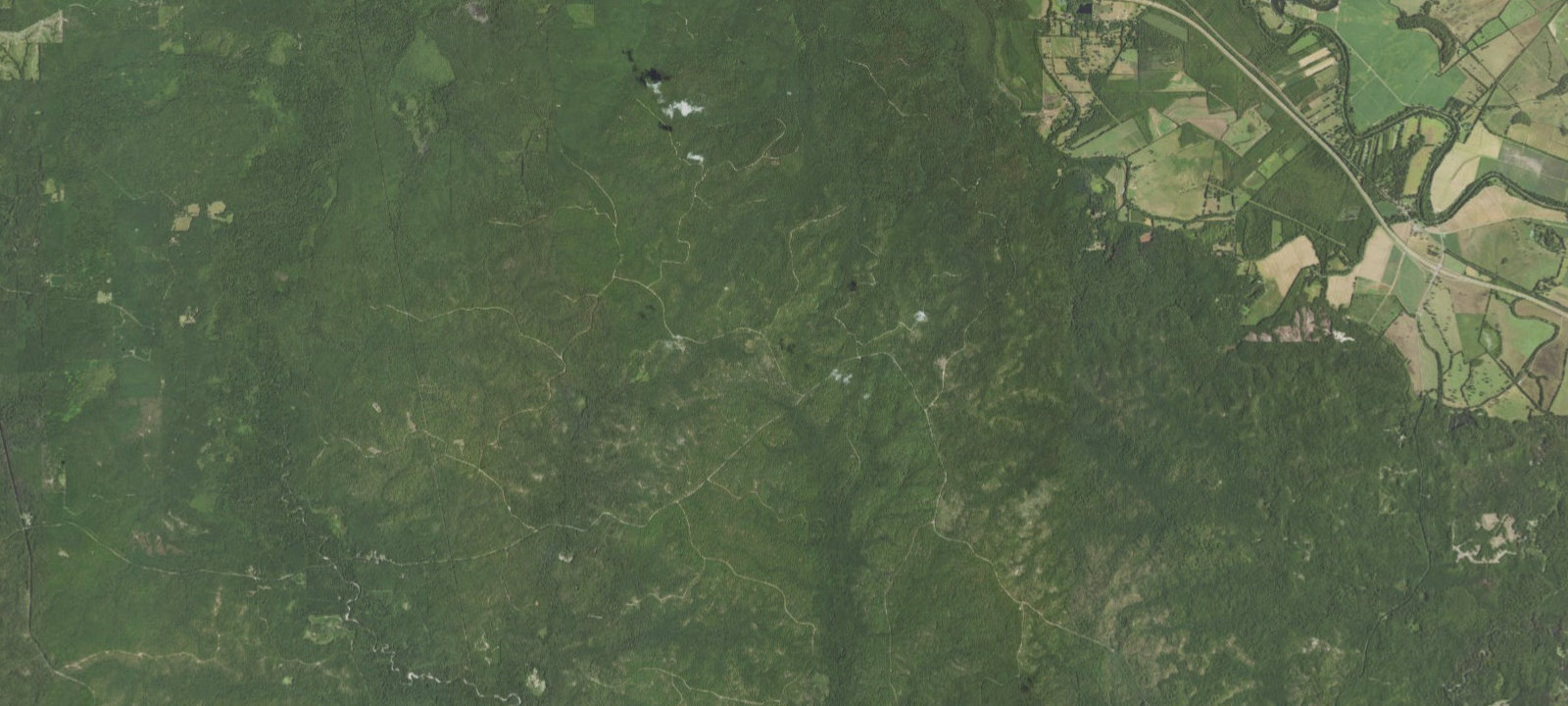 Map of Oak Camp