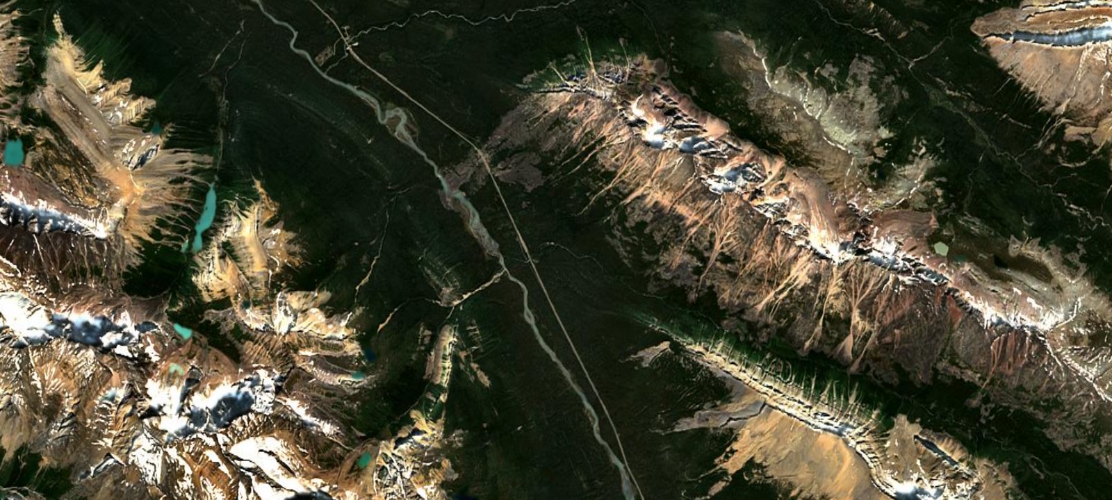 Map of Jonas Creek Backcountry Campsite