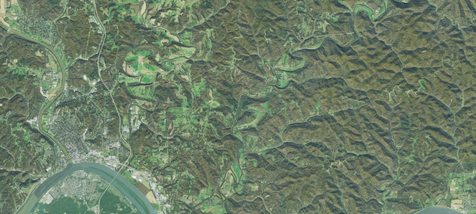 Map of Lane Farm Campground