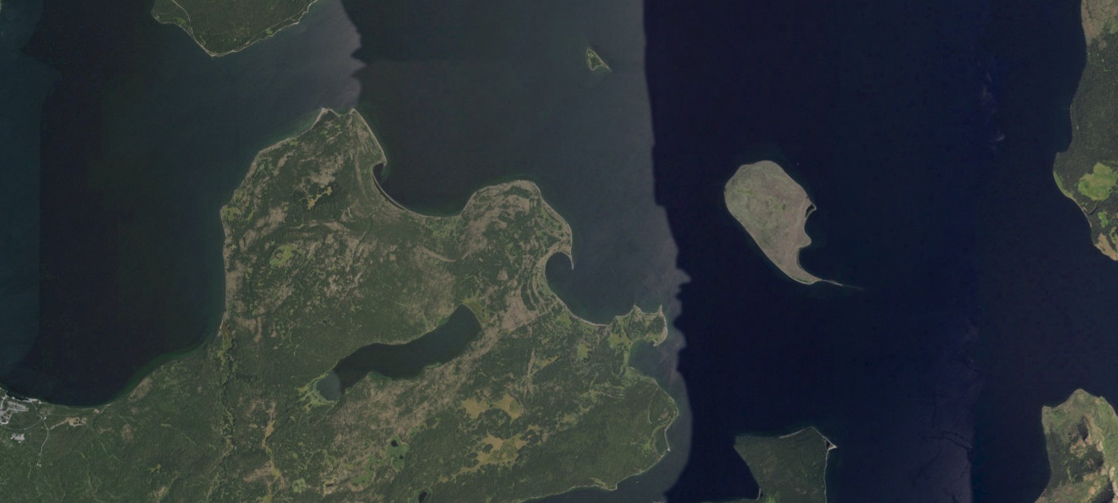 Map of Wolf Bay