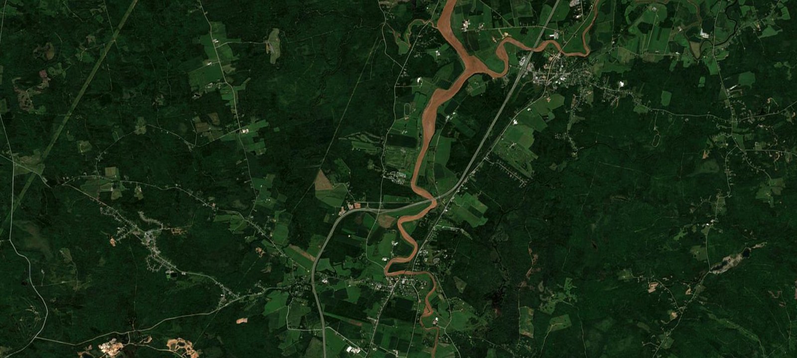 Map of Whispering Winds Family Campground