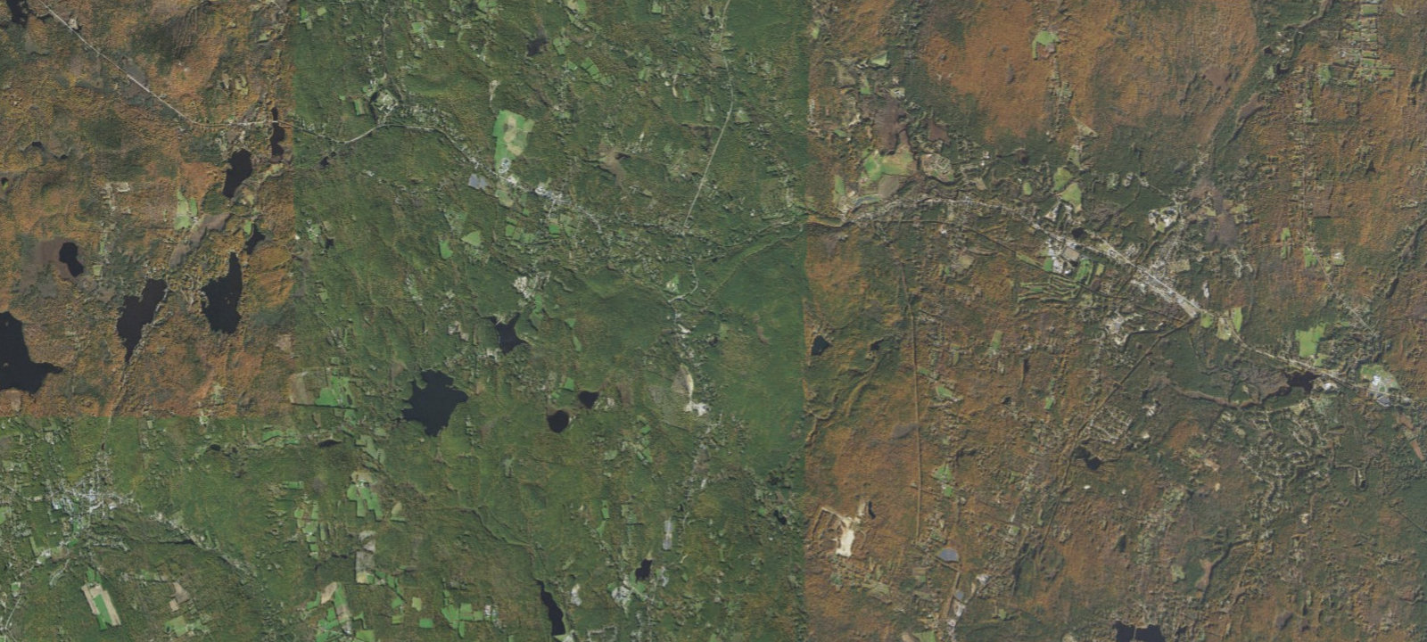 Map of Damon Pond Campground