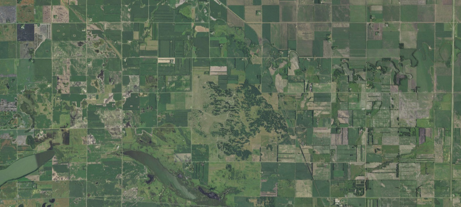 Map of Hankinson Hills