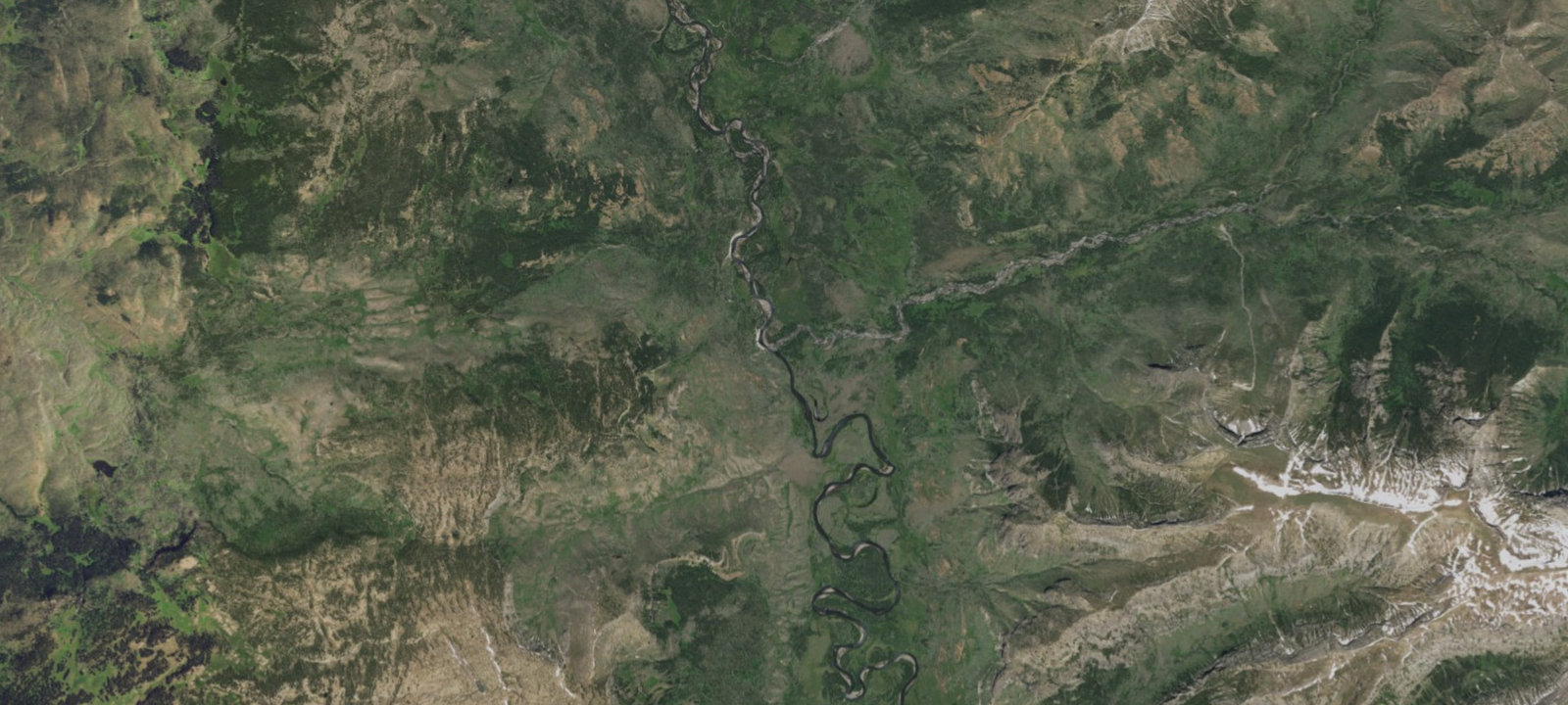Map of Lower Mountain Creek