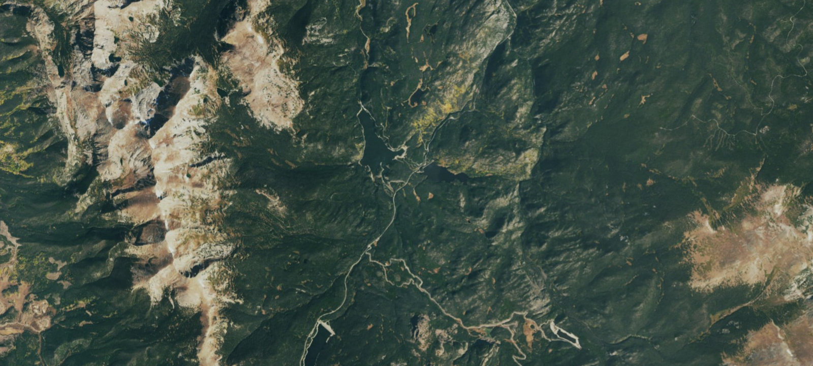Map of Chambers Lake