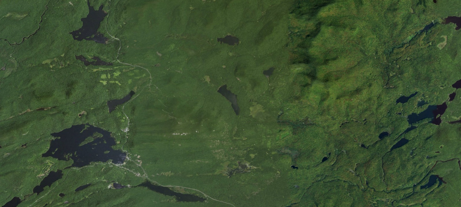 Map of Tirrell Pond tent site