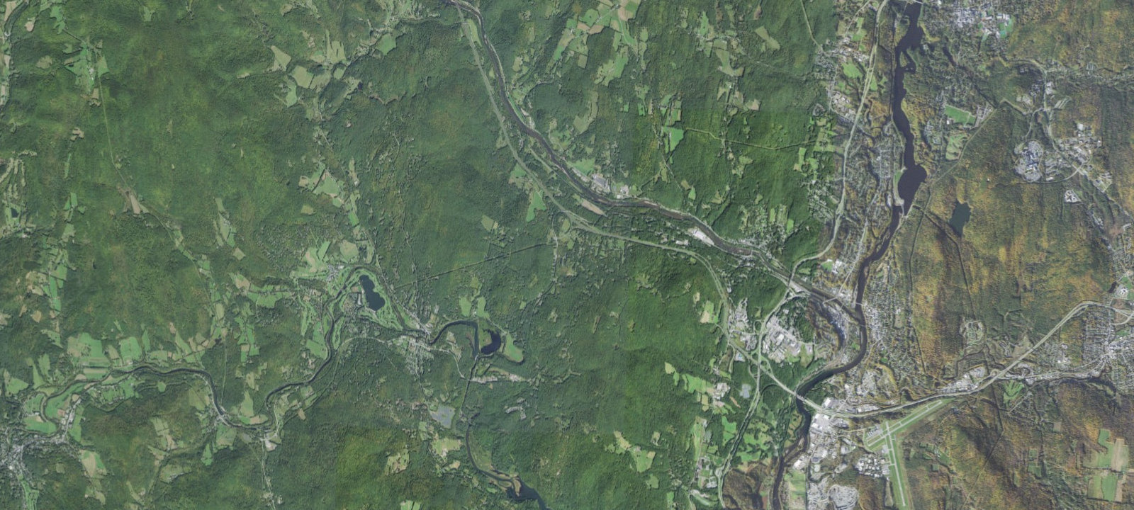 Map of Quechee / Pine Valley KOA