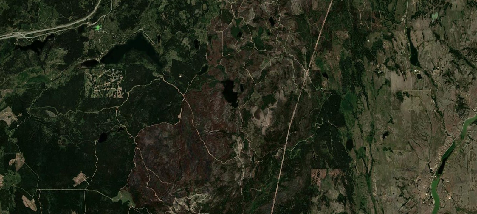 Map of Rossmoore Lake Recreation Site