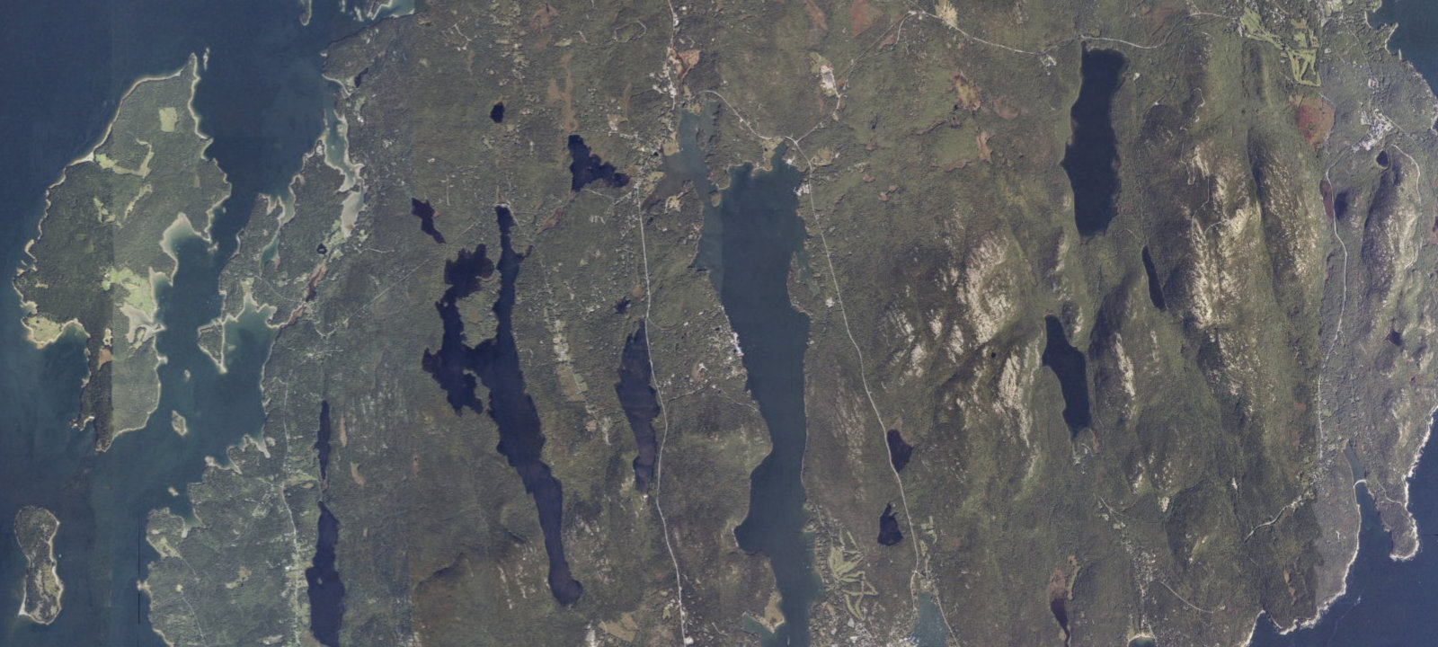 Map of HTR Acadia Campground