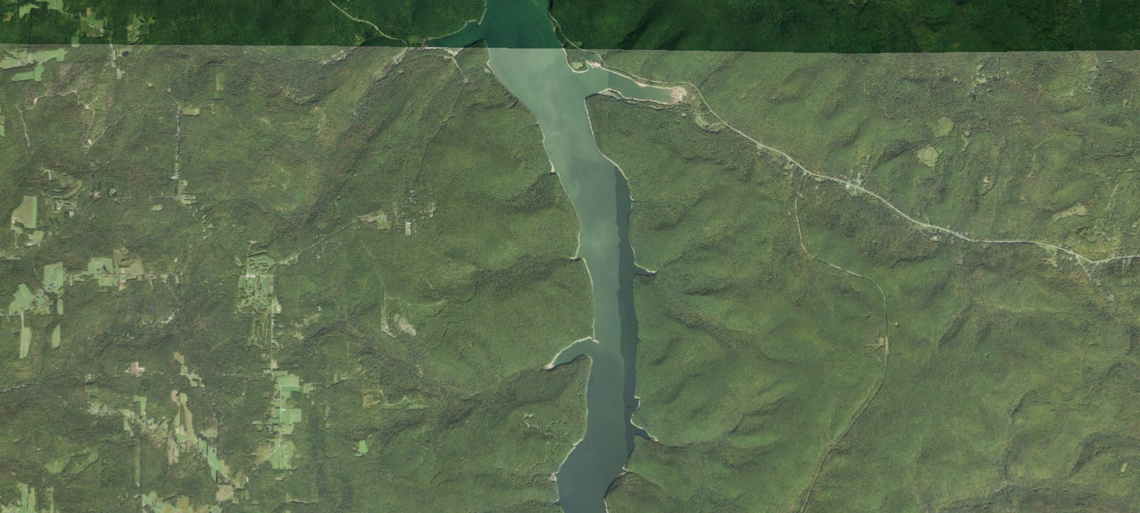 Map of Hooks Brook Boat Access Campground
