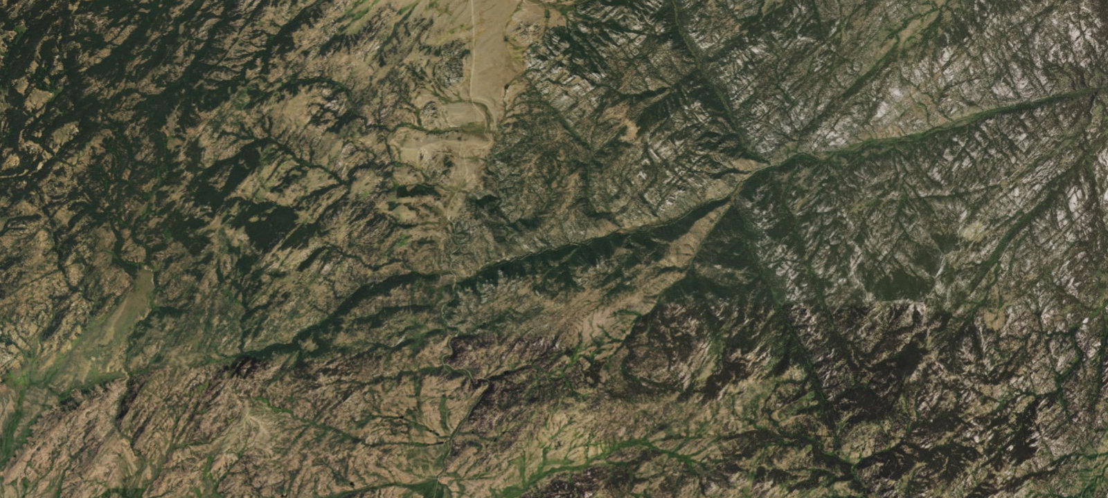 Map of Curtis Gulch Campground