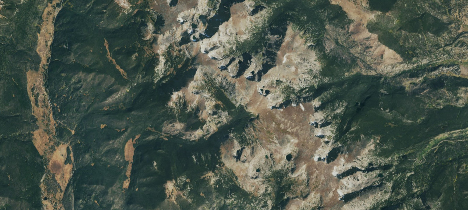 Map of Timberline Group Site