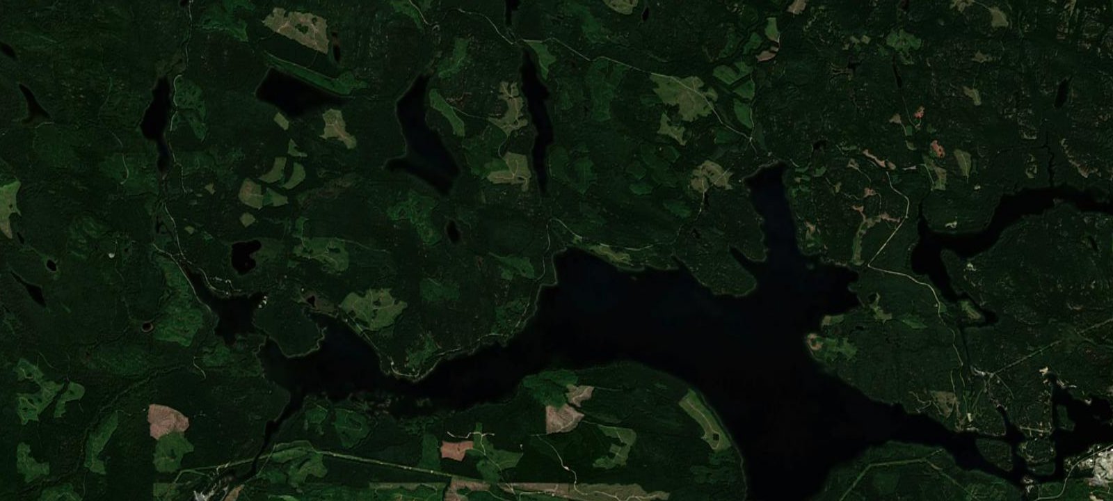 Map of Gosling Bay Recreation Site