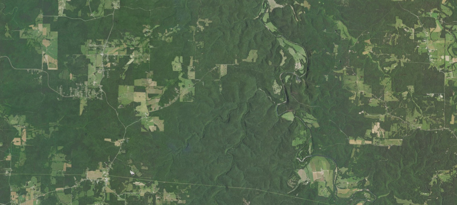 Map of Primitive Campsite