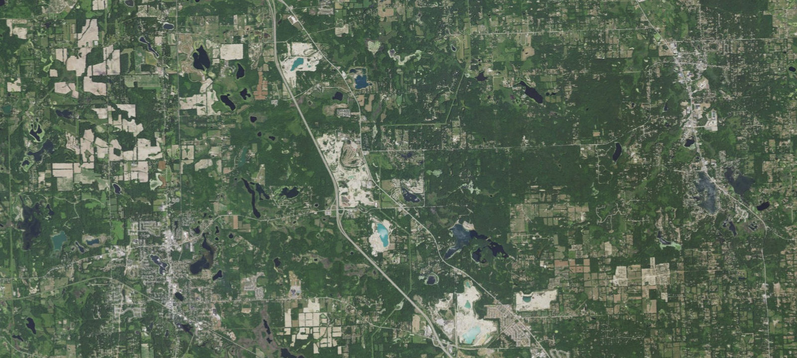 Map of Groveland Oaks County Park
