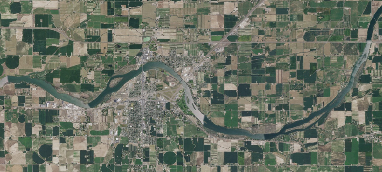 Map of Heyburn Riverside RV Park