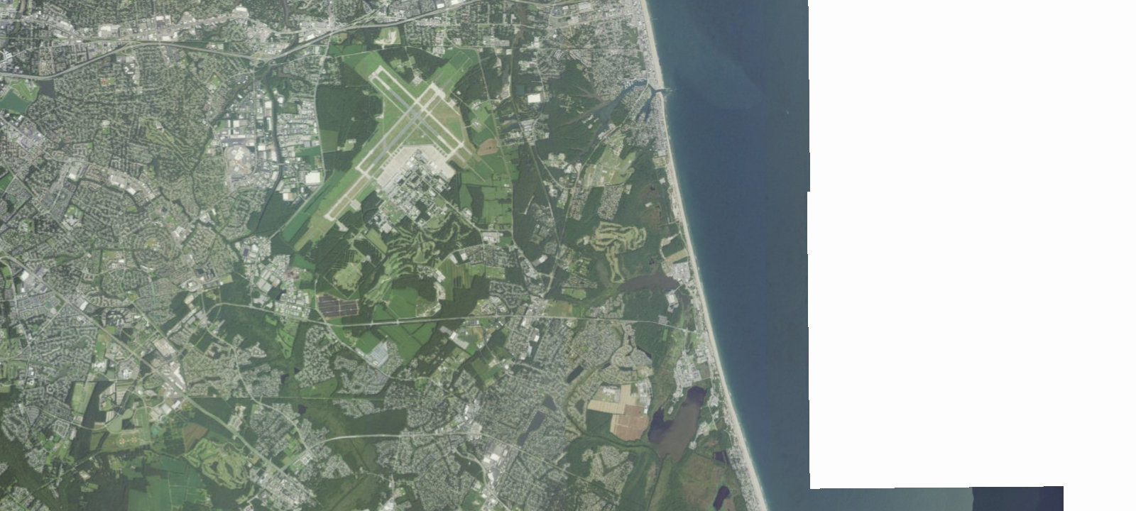 Map of Virginia Beach KOA Holiday