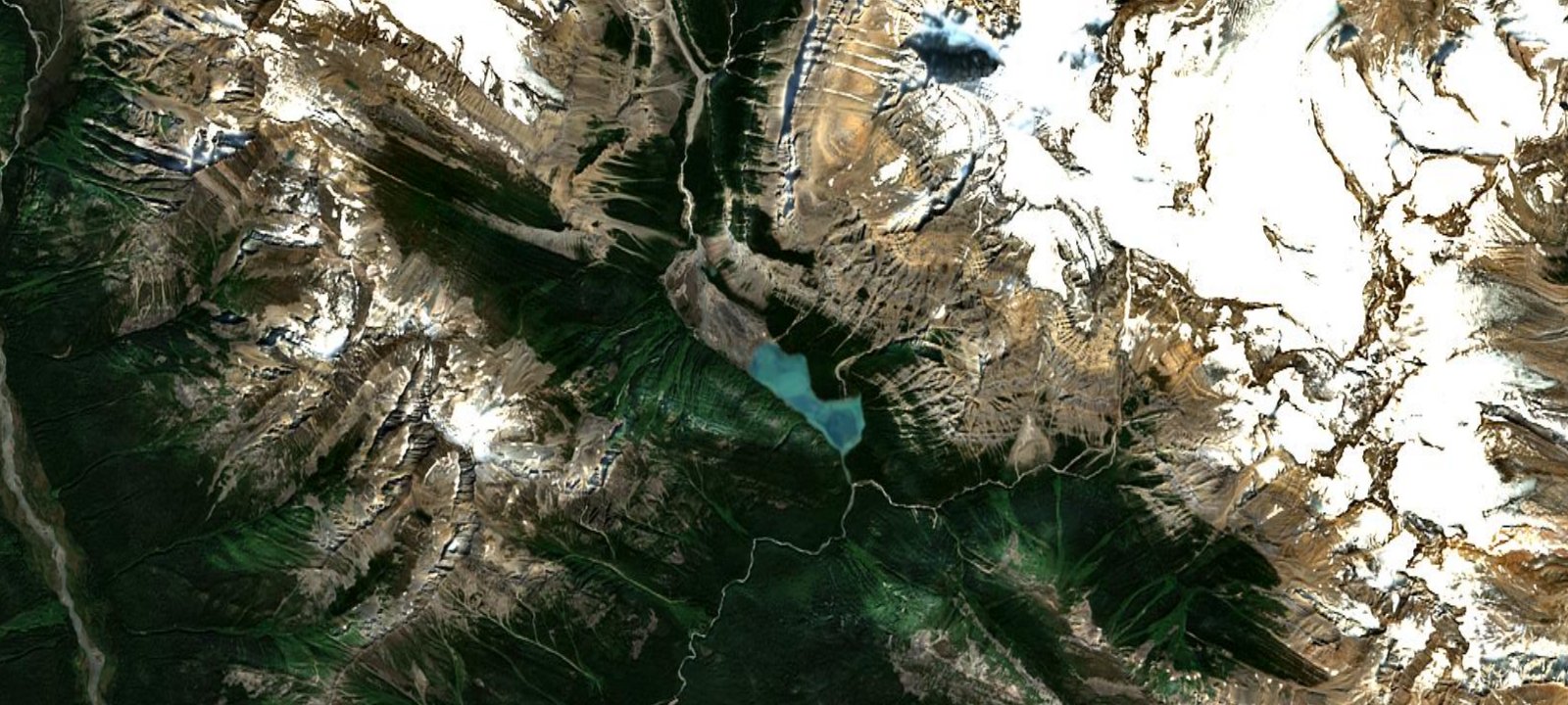 Map of Kinney Lake Campground