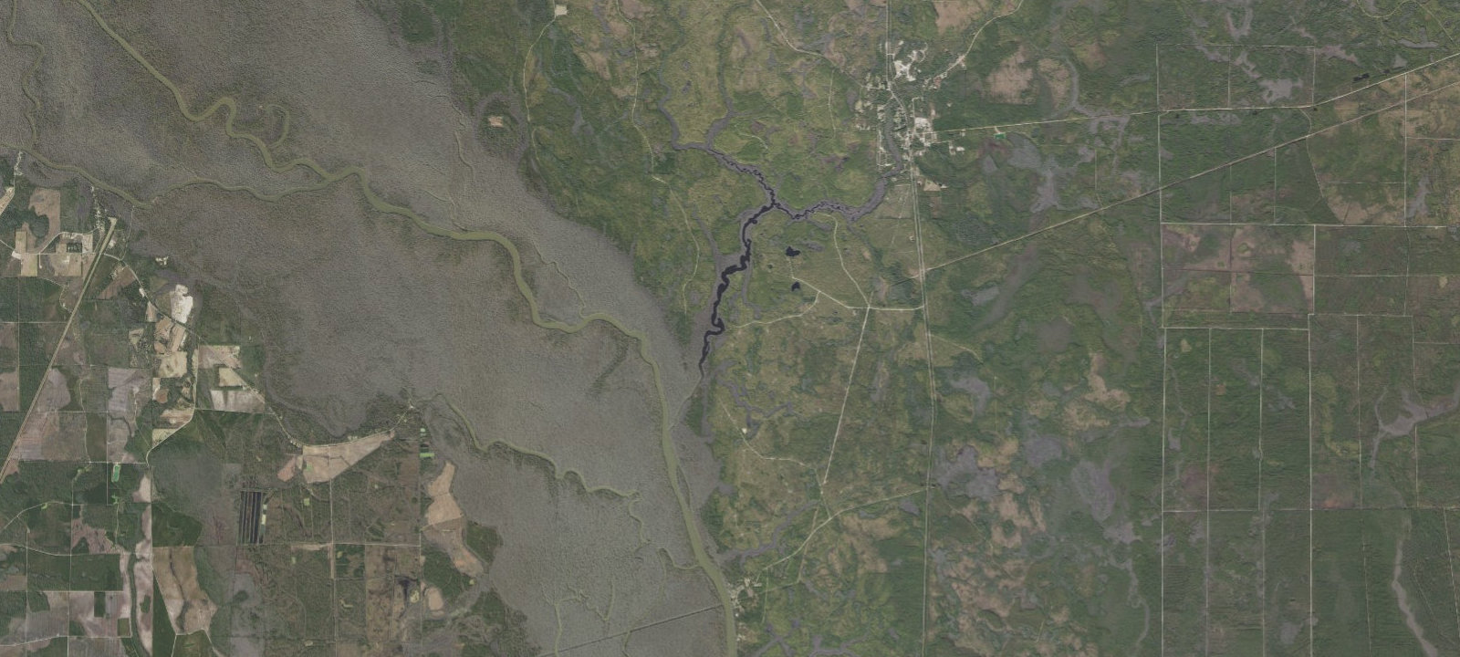 Map of Hickory Landing Campground