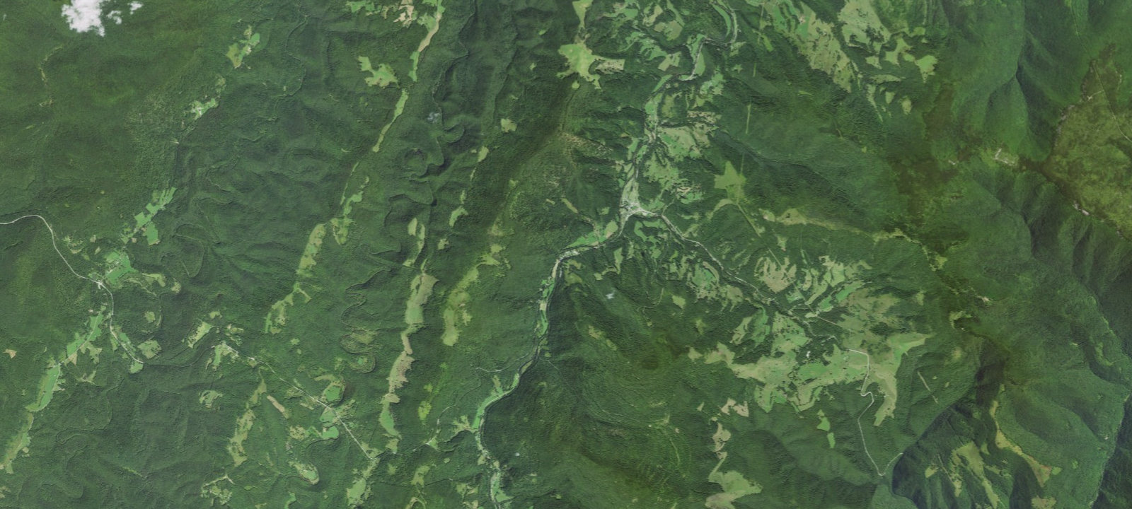 Map of Coopers Rock State Forest Campground