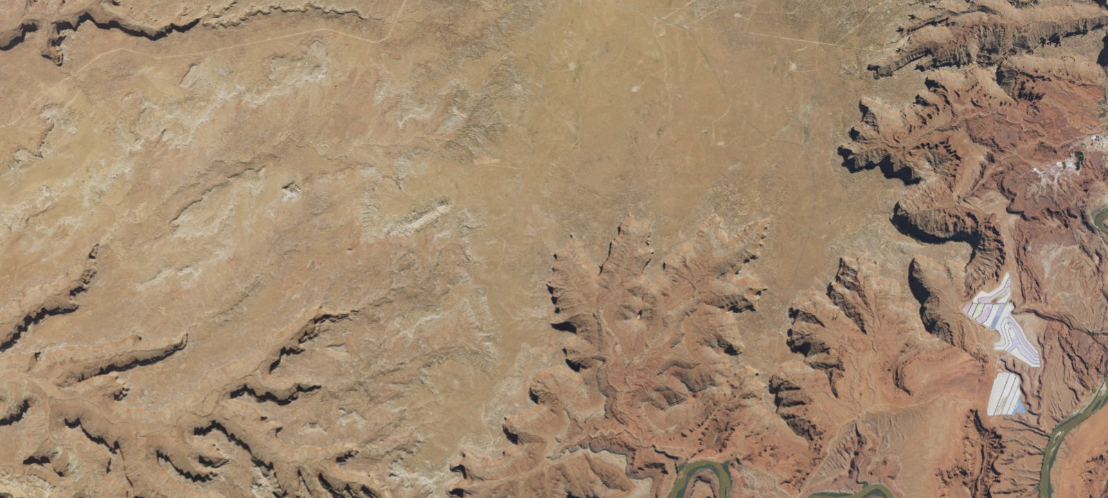 Map of Canyonlands View Site BLM