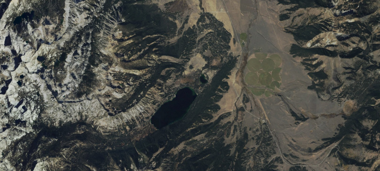 Map of Alturas Lake Tent Area